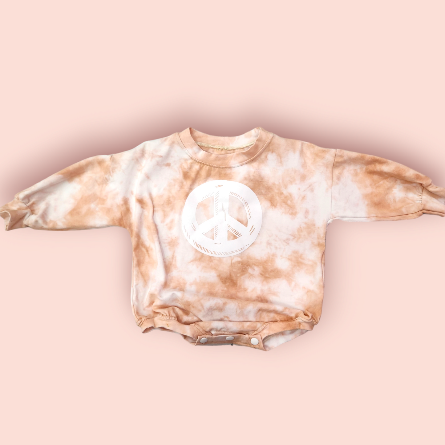 Tiedye peace rompers