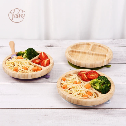 Eco friendly bamboo dinner plate
