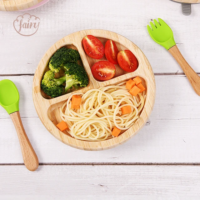 Eco friendly bamboo dinner plate