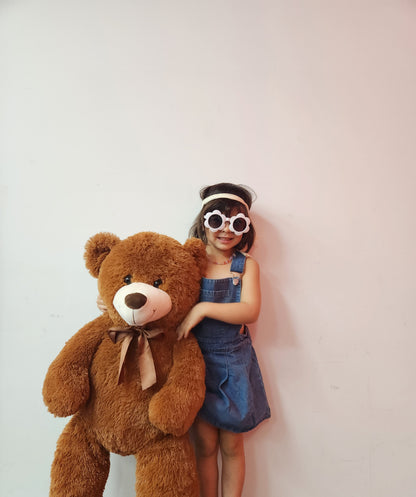 Denim plaids overalls