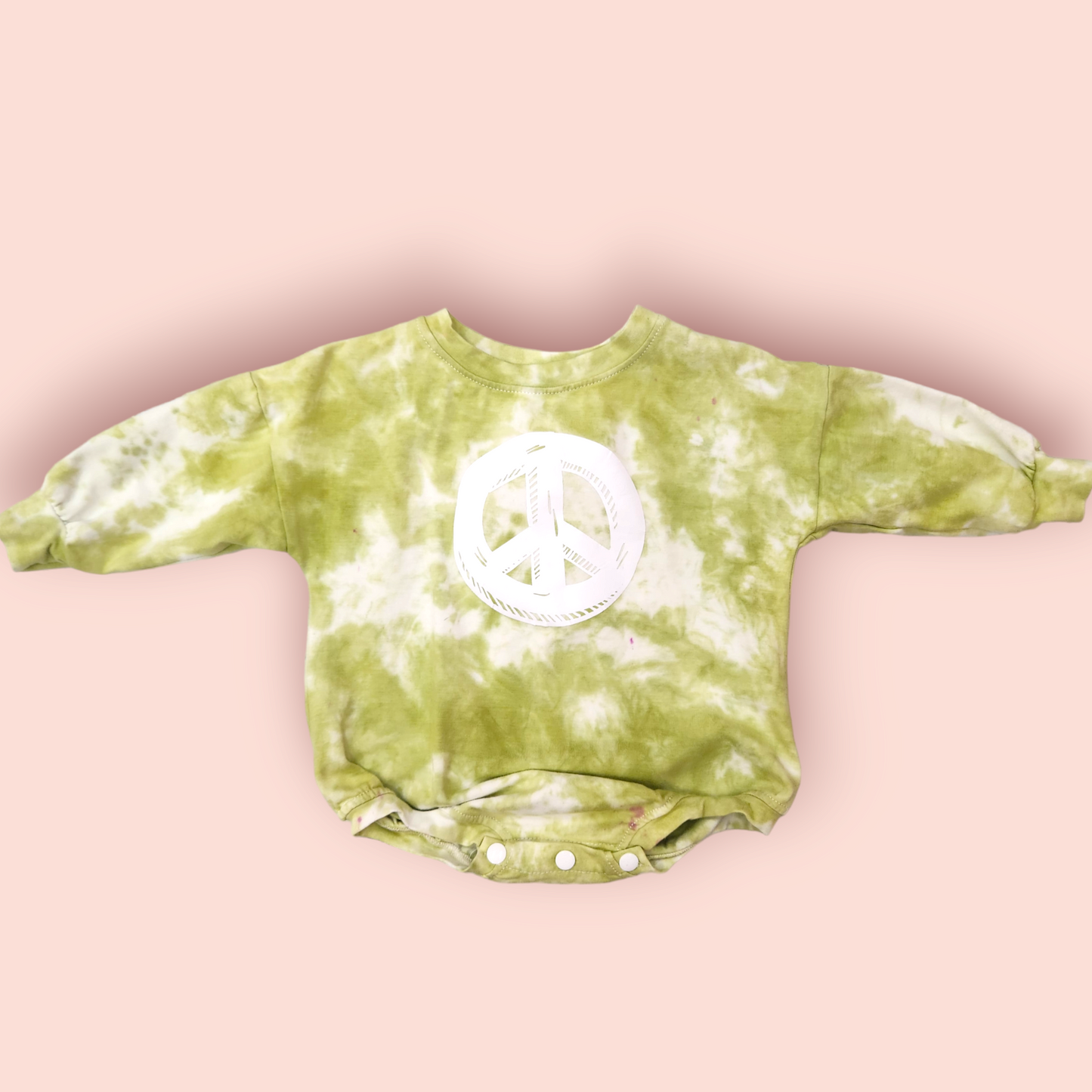 Tiedye peace rompers