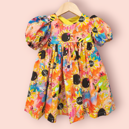 Sunshine bloom dress.