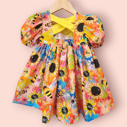 Sunshine bloom dress.