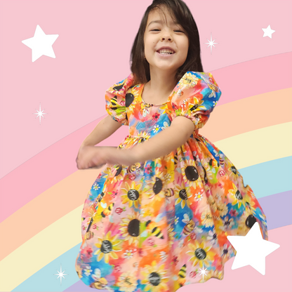 Sunshine bloom dress.