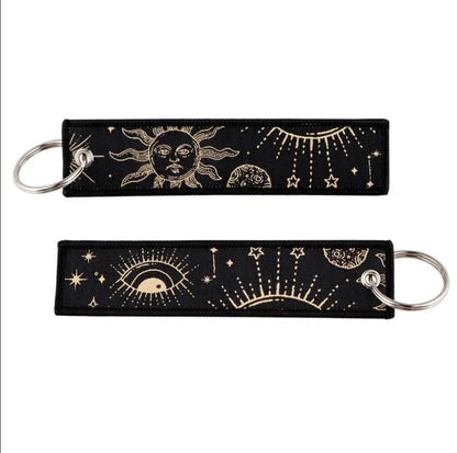 Handmade boho key rings.